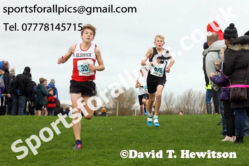 Boys under-13s, Sherman Cup and Davison Shield, Temple Park, South Shields. Photo:  David T. Hewitson/Sports for All Pics
